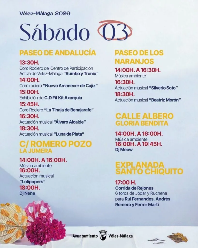 velez malaga fair 2026 concert