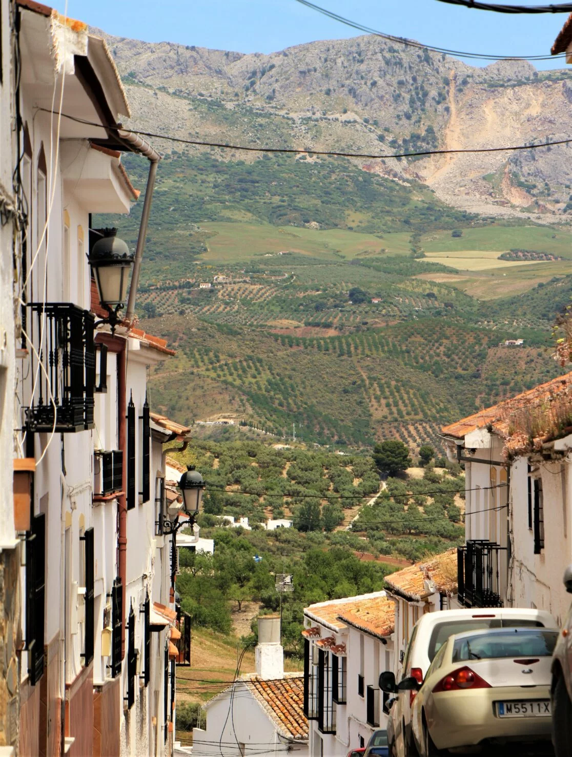 Colmenar y sus vistas en Axarquia