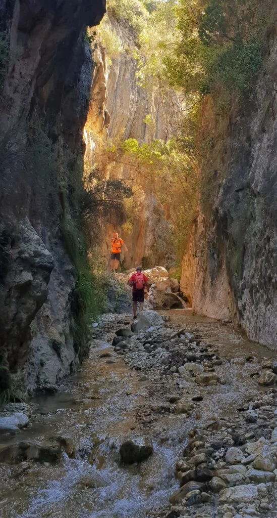 Competa hike rio Patamalara