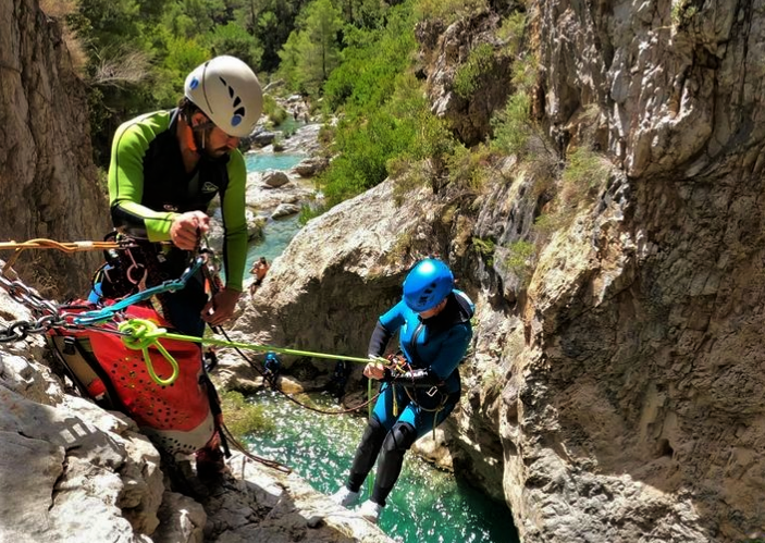 Canyoning in Andalucia in Costa del Sol