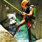 Canyoning in Rio Verde in Andalucia