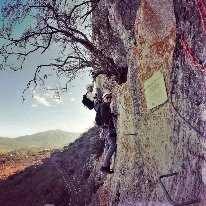 Via Ferrata sur la Costa del Sol à Comares