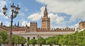 Séville Alcazar cathedral et giralda