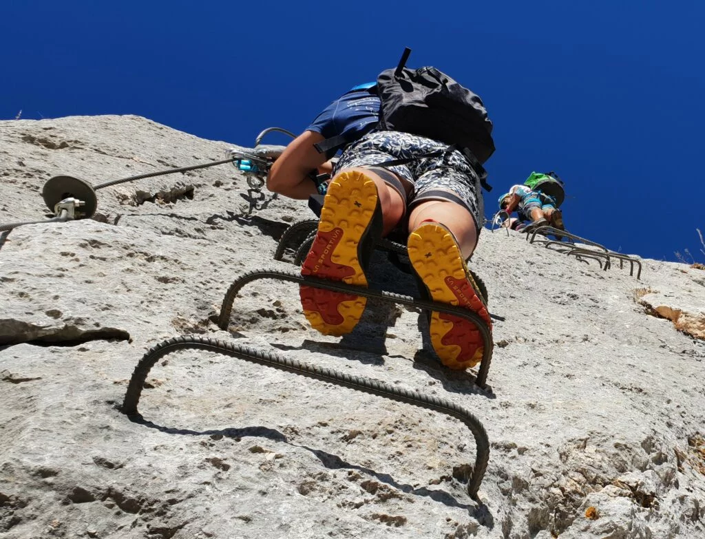 via ferrata en Andalousie à Zafarraya