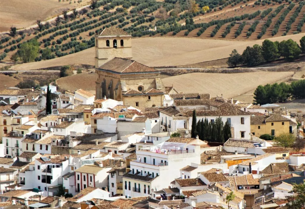 vue sur Alhama de Granada