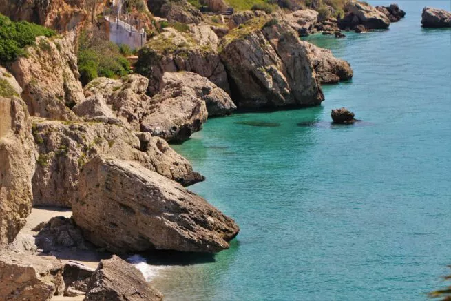 Nerja les plages los chorillos