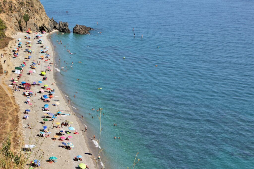 Alberquillas one of the best beaches in Nerja