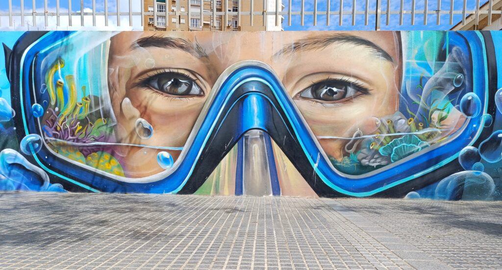 malaga guided tour of street art in soho district