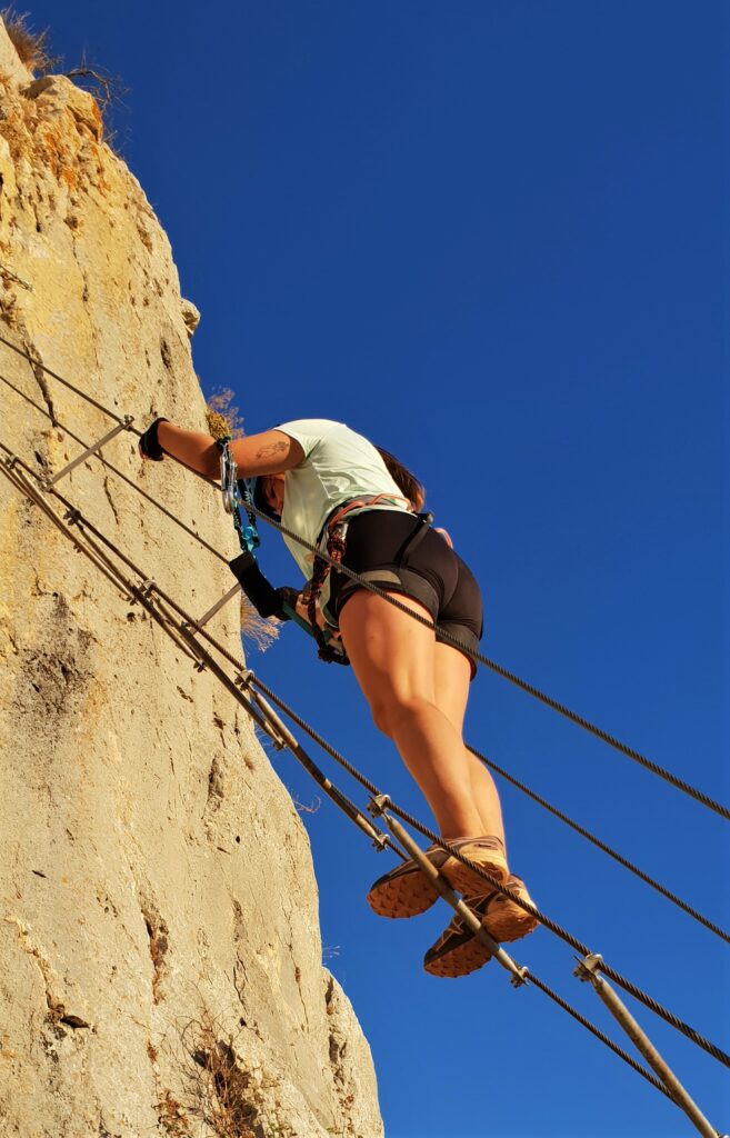 via ferrata andalucia andalousie : escalera al cielo