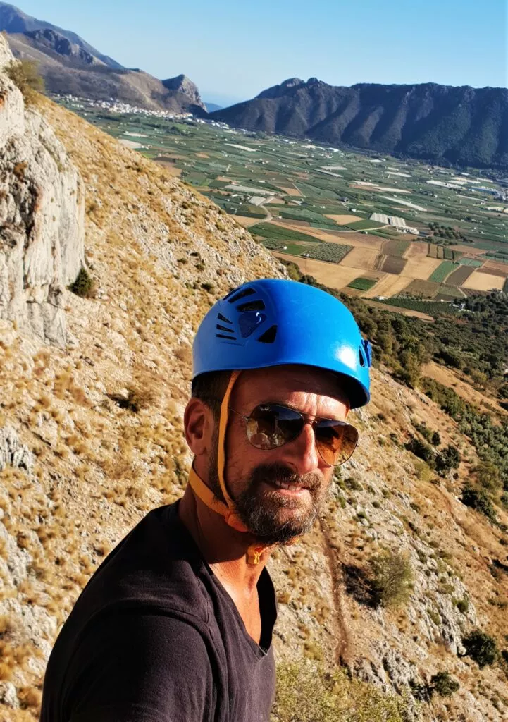 via ferrata zafarraya : christophe dez