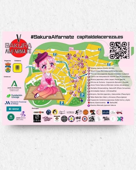 alfarnate fiesta cerezos en flor 2026 sakura mapa recorrido programacion