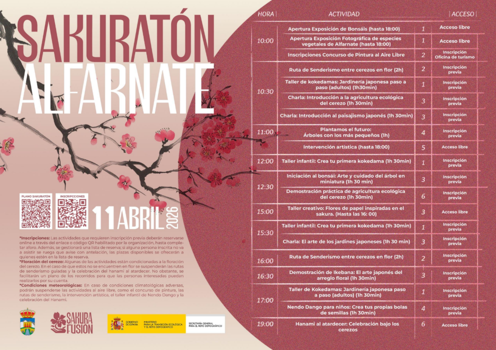 alfarnate sakura sakuraton 2026 fiesta cerezo en flor