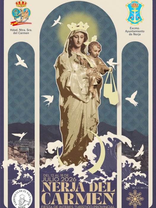 nerja virgen del carmen 2026 festividad procesion julio