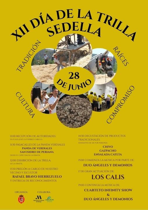 sedella dia de la trilla 2026