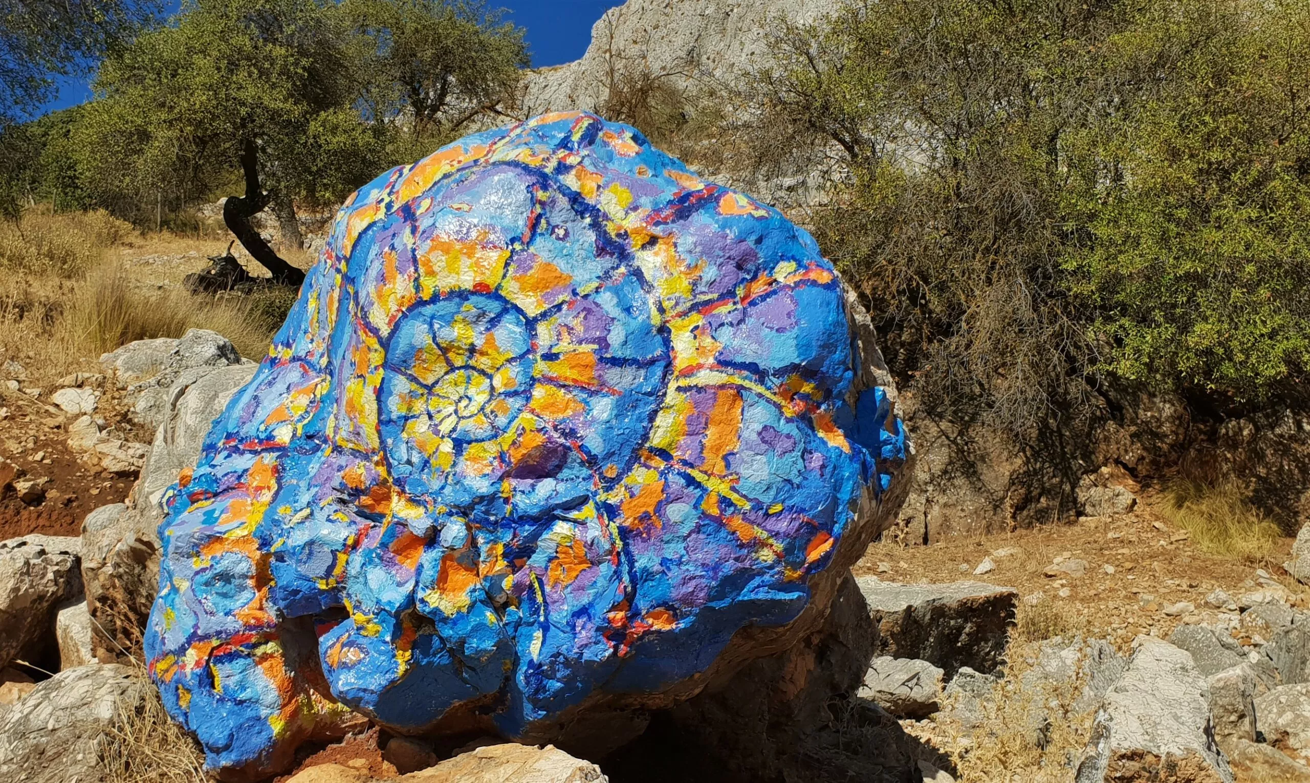 Land art in Andalucia in Granada Province - Andaluciamia