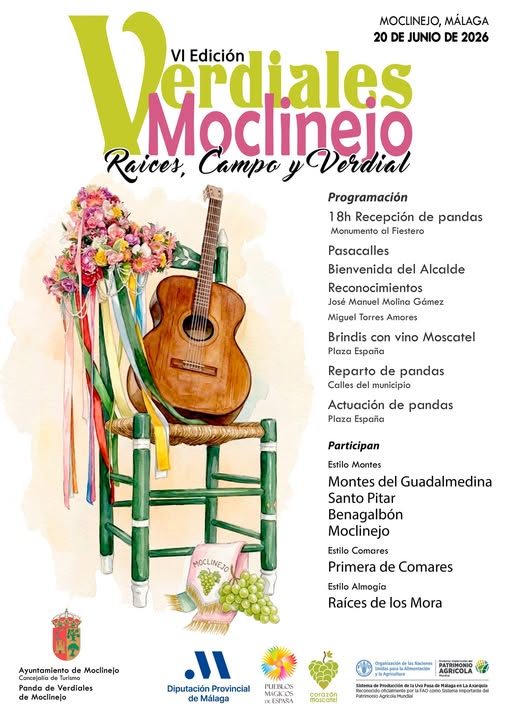 moclinejo verdiales 2026 raices campo verdial programa