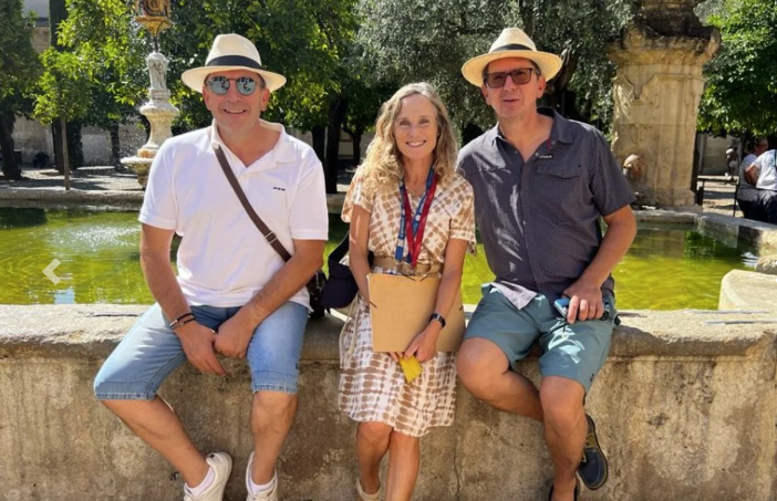 visites guidees cordoue en francais jardins alcazar avec la guide Lourdes