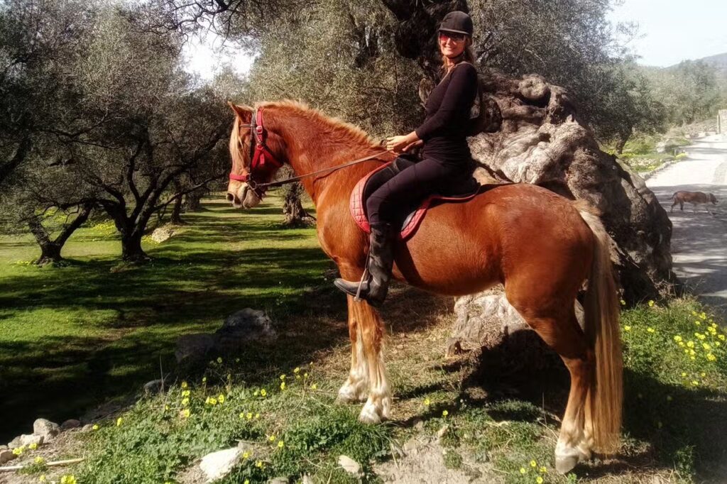 horse riding in andalucia in alpujarra in granada province