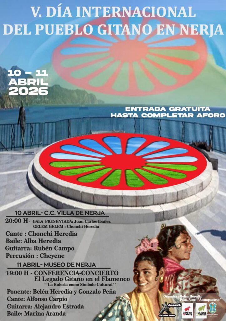 nerja dia fiesta del pueblo gitano 2026 programa gypsy day in nerja