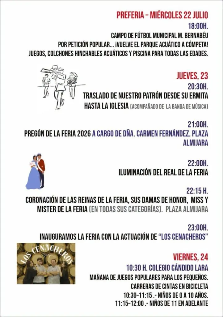 competa fair 2026 programme schedule