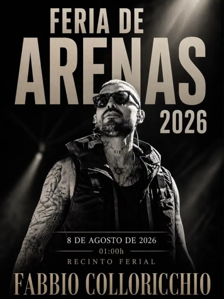 feria de arenas 2026 concierto