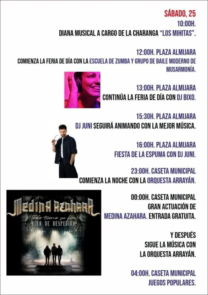 feria de competa 2026 programa