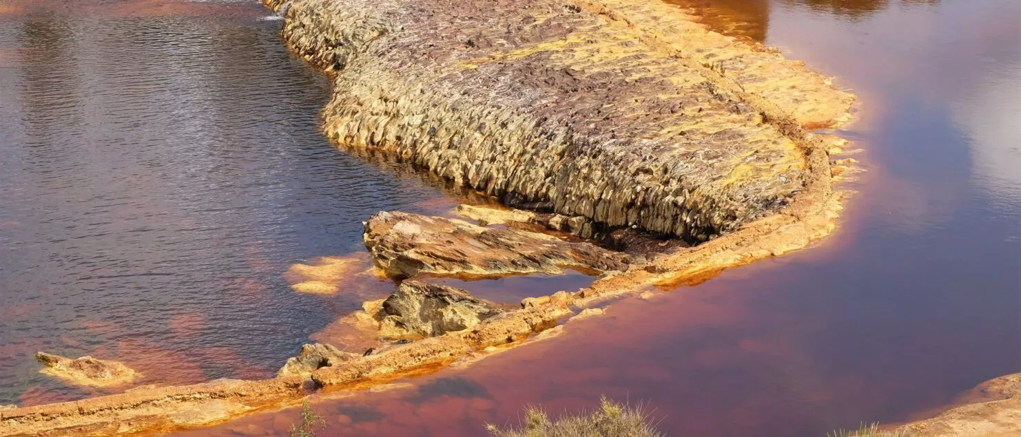 rio tinto red river in andalucia