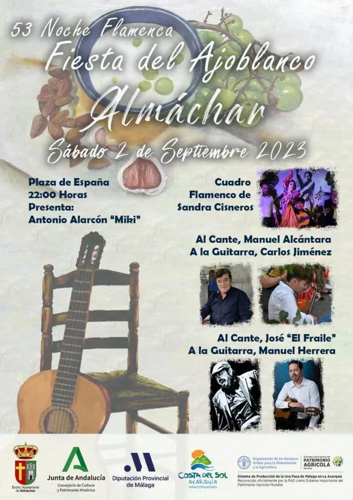 fiesta-ajoblanco-almachar-2023-programa-actuaciones