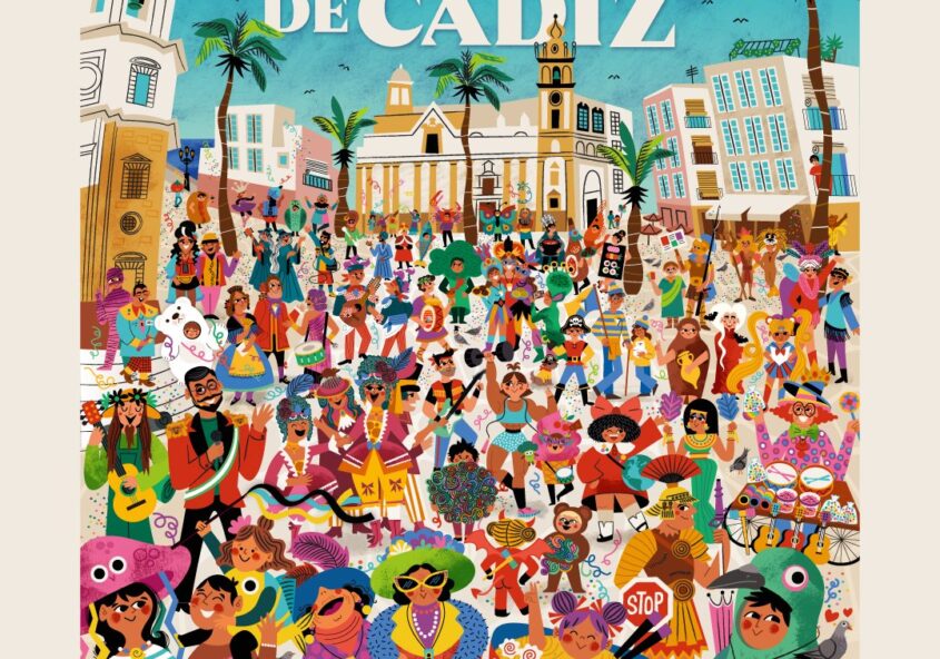 carnaval de cadiz 2026 cartel official poster cadix