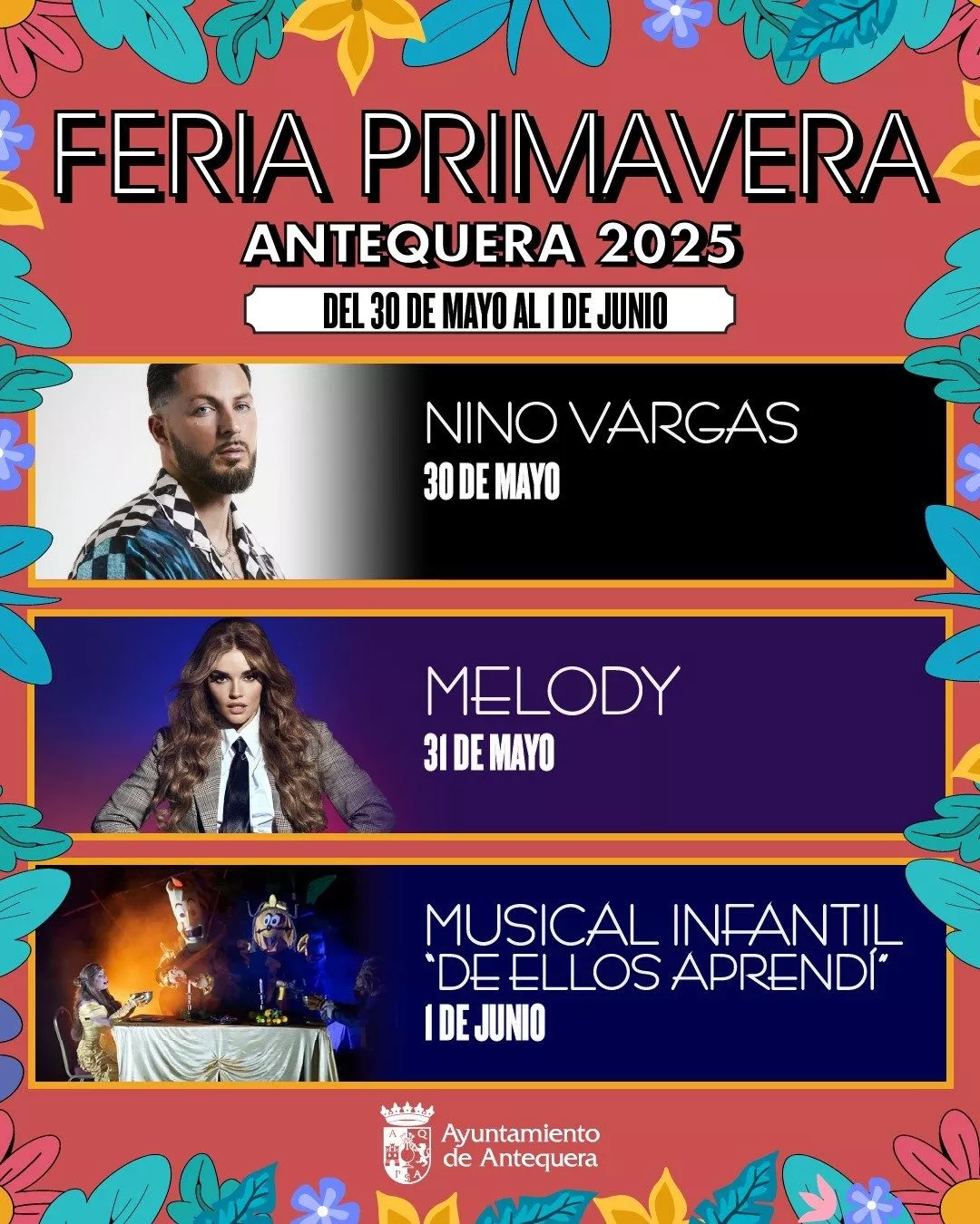 Antequera fair 2025 concerts