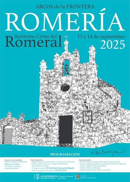 arcos de la frontera romeria cristo del romeral 2025