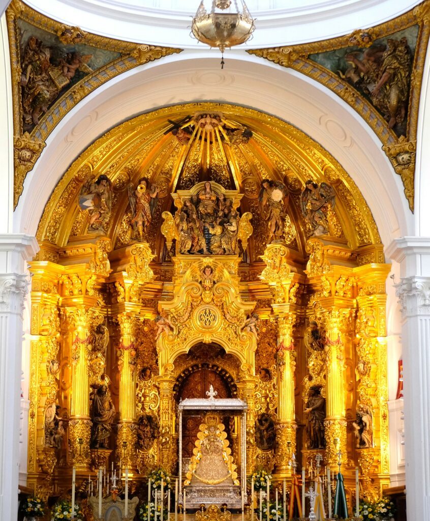 Visita del santuario della Virgen del Rocio il santuario della Virgen del Rocio