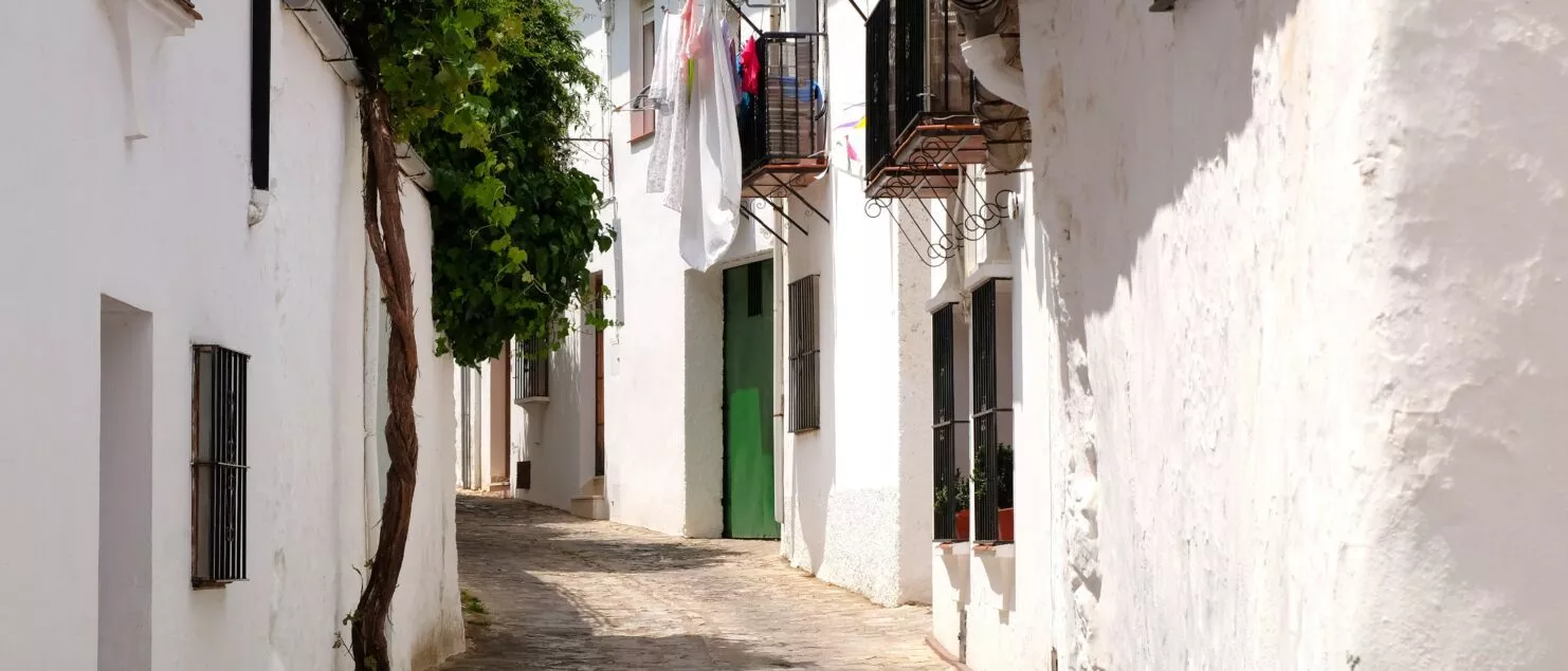 grazalema see narrow street