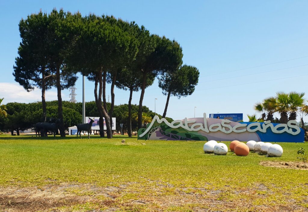 la spiaggia di Matalascanas accanto a El Rocio