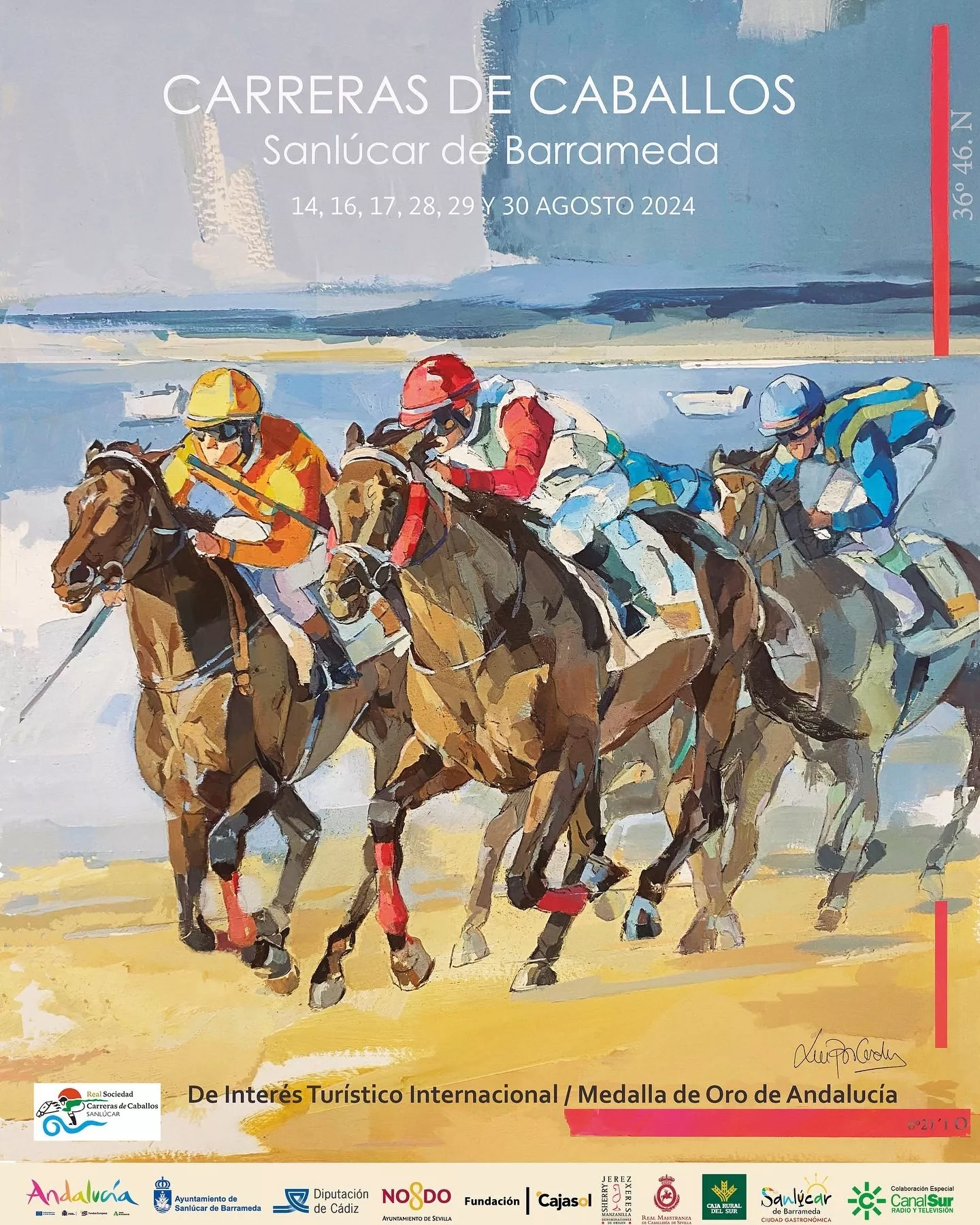 Sanlúcar de Barrameda Carreras de caballos 2025 en la playa