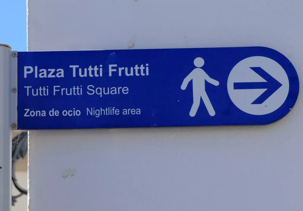 nerja places to see tutti frutti square