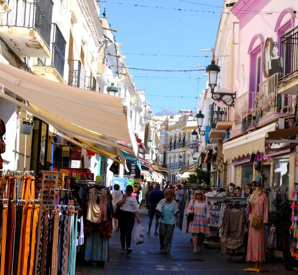 nerja things to see and do the pintada street for shopping