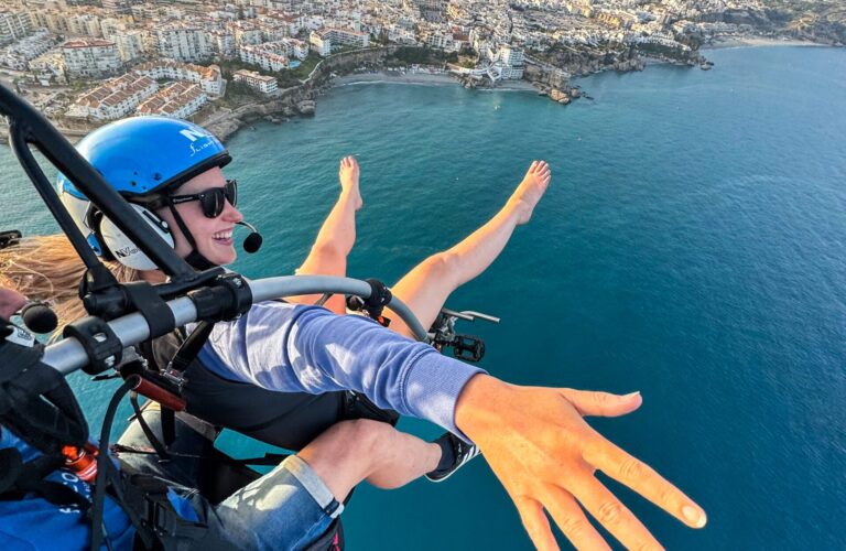 booking paragliding activity in nerja costa del sol malaga andalucia
