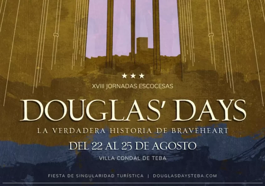 giornate scozzesi di Teba per celebrare il Braveheart andaluso