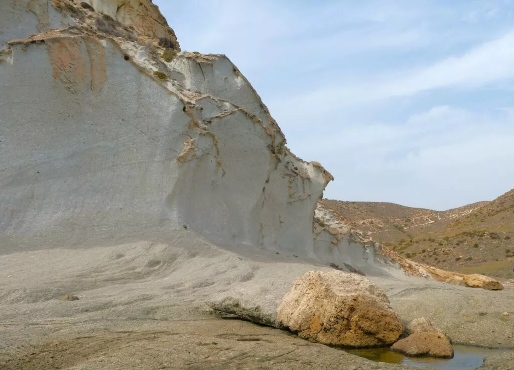 cala de enmedio, one of the most beautiful beaches in cabo de gata almeria province