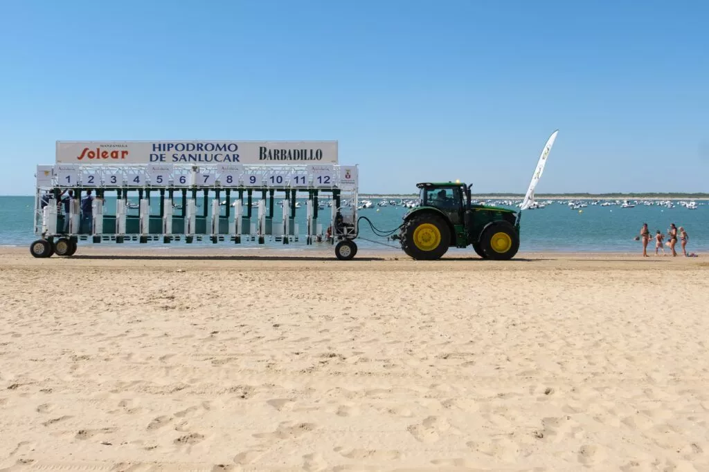 carreras de sanlucar de barrameda sobre playa