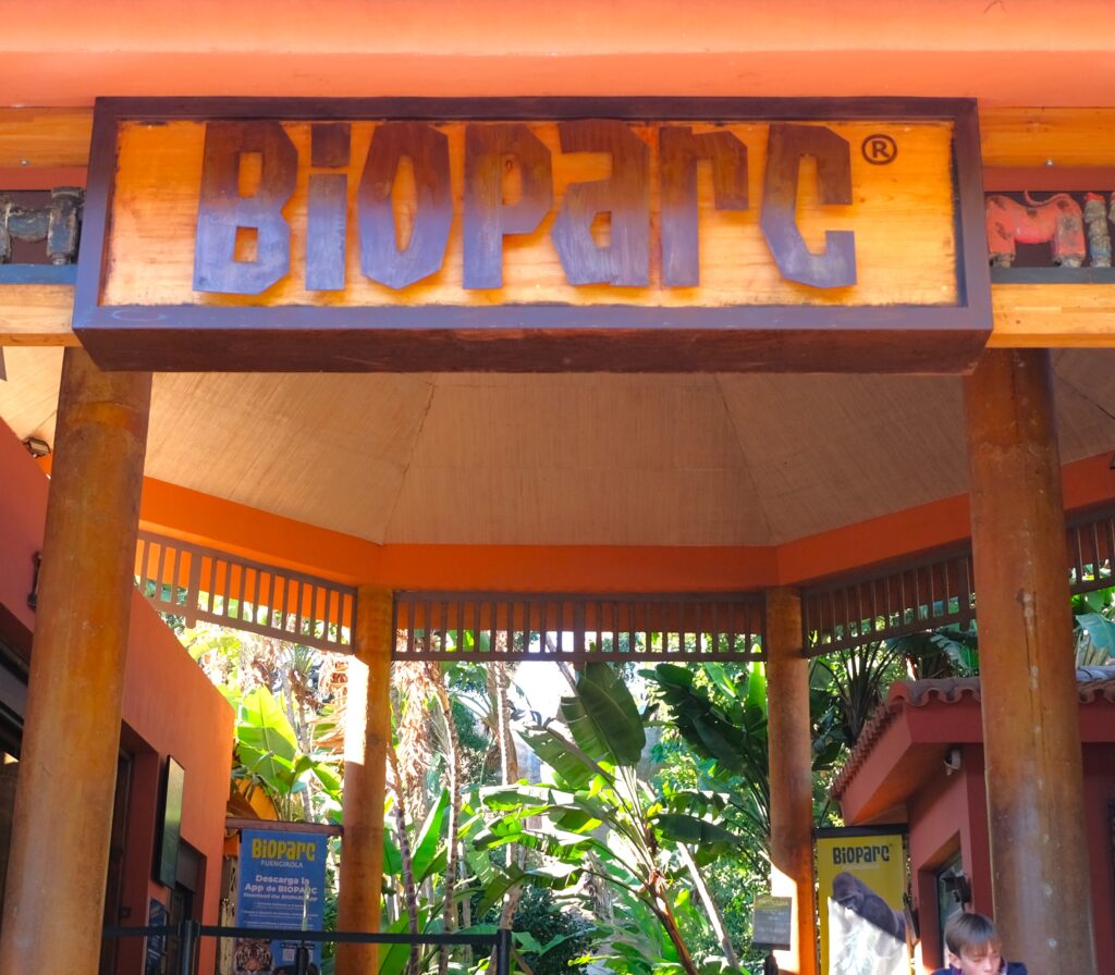 bioparc de fuengirola entrance entrada entree