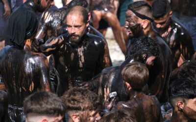 cascamorras baza guadix pintura negra