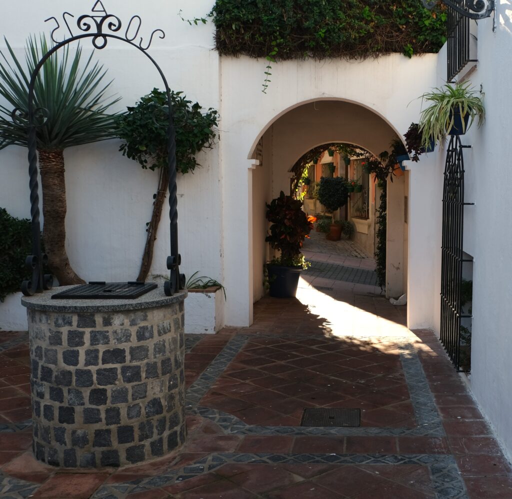 estepona old town moorish style