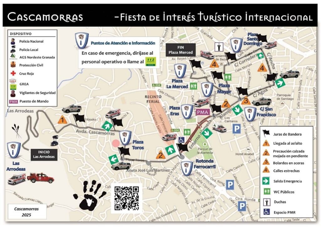 recorrido cascamorras de baza