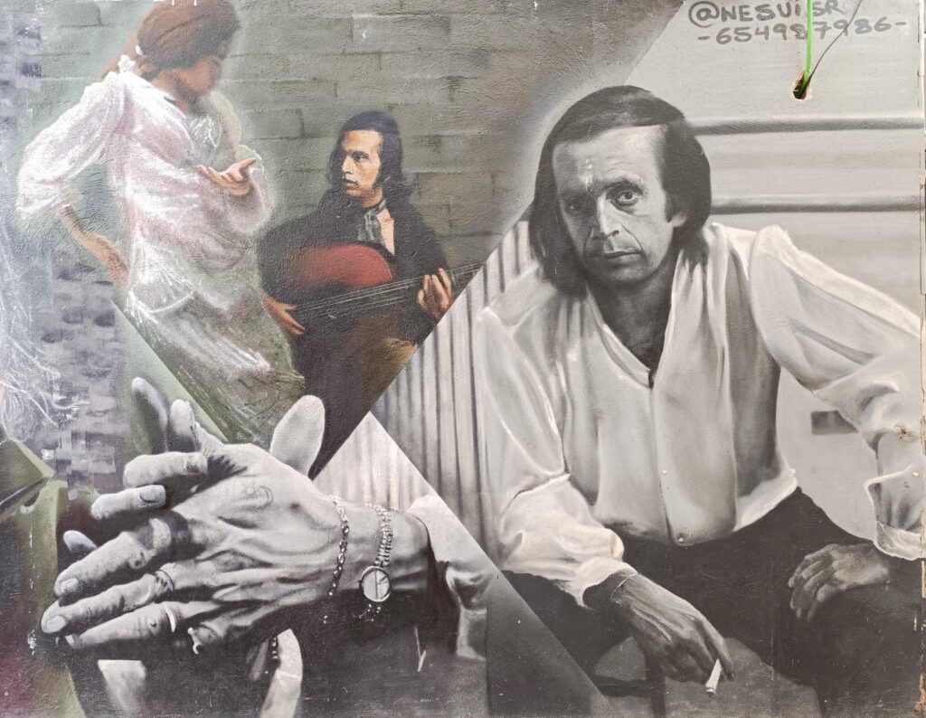torremolinos arte callejero paco de lucia centro comercial de espana