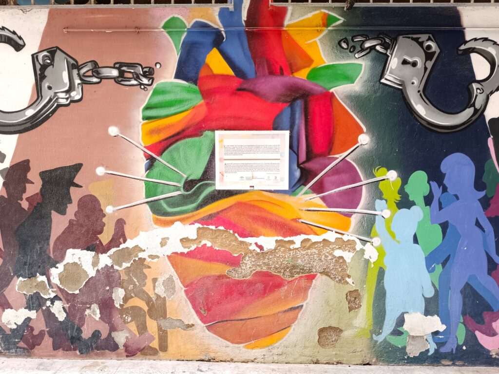 torremolinos street art in begona passage