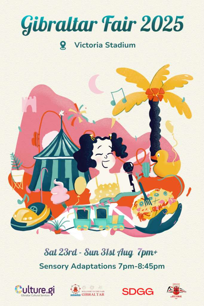 gibraltar fair 2025 poster