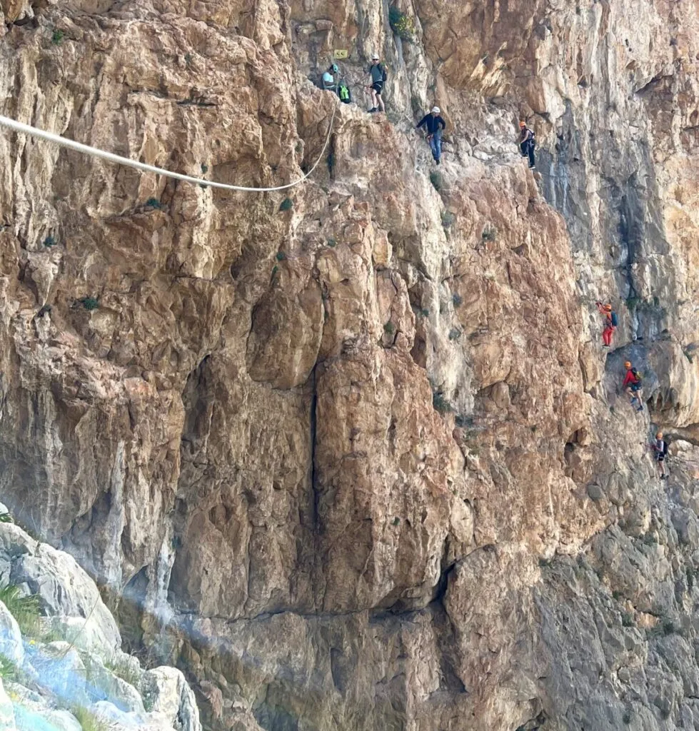 caminito del rey via ferrata malaga province