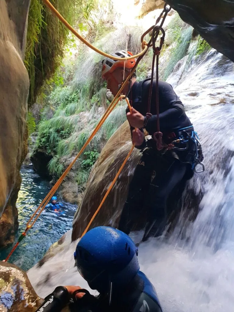things to do near granada in summer canyoning in rio verde